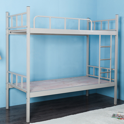 上下床铁架铁床上下铺铁艺学生员工宿舍工地成人高低床双层床特惠款上下床