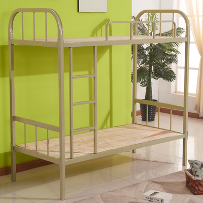上下床铁床双层床高低床钢制员工床 学生床成人铁艺上下床上下铺铁床双层宿舍床111100cm*200cm