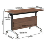 长条培训桌可移动拼接会议折叠桌条形课桌会议桌1.2米